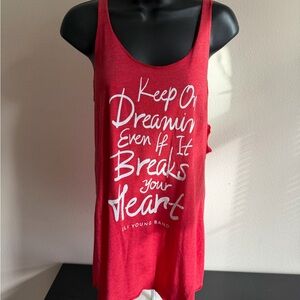 Eli Young Band Next Red Tank Top